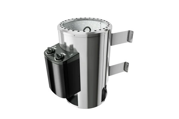 KARIBU Caspin Energiespar-Sauna, Naturbelassen, Fichte, 210x165x202 Cm, Mit Kranz Und 3,6 KW Ofen Integr. Steuerung 8 KARIBU Caspin Energiespar-Sauna, Naturbelassen, Fichte, 210x165x202 Cm, Mit Kranz Und 3,6 KW Ofen Integr. Steuerung – Bild 6