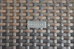 OUTFLEXX Loungemöbel-Set, Polyrattan, Braun Marmoriert, 5 Pers, Wasserfeste Kissenbox, Inkl. Beistelltisch -Gartenmöbel 3 16066 BOX B.jpg
