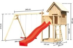 KARIBU Spielhaus Frieda, Fichtenholz Ca. 18 Mm, Satteldach -Gartenmöbel 3 19403 7.jpg