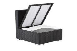 OUTFLEXX Mittelelement, Schwarz, Polyrattan, Inkl. Polster Und Kissen, Wasserfeste Kissenbox 9 OUTFLEXX Mittelelement, Schwarz, Polyrattan, Inkl. Polster Und Kissen, Wasserfeste Kissenbox -Gartenmöbel 3 2392 5 BOX.jpg