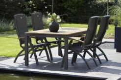 HARTMAN Da Vinci Multipositionssessel, Xerix/anthrazit, Alu/Textilene, Mit FSC-Teak-Armlehnen 11 HARTMAN Da Vinci Multipositionssessel, Xerix/anthrazit, Alu/Textilene, Mit FSC-Teak-Armlehnen -Gartenmöbel 4 11660 1.jpg