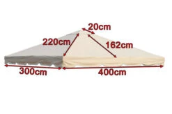 OUTFLEXX Ersatzdach Für Sahara Pavillon, Beige, Polyester, 300 X 400 Cm -Gartenmöbel 4 13621.jpg
