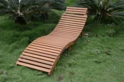 Ploß Sonnenliege, FSC-Akazie/Polyester, 186 X 55 X 21 Cm, Inkl. Auflage -Gartenmöbel 4 16528.jpg