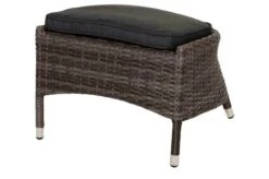 Ploß Rocking Hocker, Grau/braun-meliert, Polyrattan, 56x54x41 Cm, Zu Dining Sessel, Inkl. Polster -Gartenmöbel 4 18203.jpg