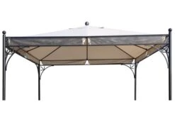 OUTFLEXX Ersatzdach Für Siena Garden Pavillon Korfu, Natur, Polyester PU-beschichtet, 350x350cm -Gartenmöbel 4 18343.jpg