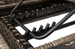 OUTFLEXX Rollliege, Grau, Polyrattan, 200x70x27,5cm, Rückenlehne 5-fach Verstellbar 25 OUTFLEXX Rollliege, Grau, Polyrattan, 200x70x27,5cm, Rückenlehne 5-fach Verstellbar -Gartenmöbel 4 18367.jpg