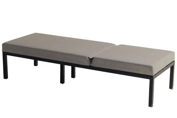 HARTMAN Eva Loungeliege, Sooty, Sunbrella, 195 X 70 X 45 Cm, Rückenlehne Verstellbar, Hohe Liegefläche 6 HARTMAN Eva Loungeliege, Sooty, Sunbrella, 195 X 70 X 45 Cm, Rückenlehne Verstellbar, Hohe Liegefläche – Bild 4