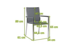 STERN Polaris Stapelsessel, Silber/karbon, Edelstahl/Textil/Aluminiumarmlehnen, 61x54x89 Cm, Stapelbar -Gartenmöbel 4 21903.jpg