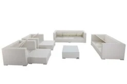 OUTFLEXX Loungemöbel-Set, Weiß, Polyrattan, Für 9 Personen, Inkl. Kaffeetisch, Wasserfeste Kissenbox -Gartenmöbel 4 7173 BOX B.jpg