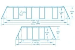 BESTWAY Power Steel Pool Mit Gestell, Grau, 549x274x122cm, Mit Filterpumpe, Leiter, Abdeckplane 18 BESTWAY Power Steel Pool Mit Gestell, Grau, 549x274x122cm, Mit Filterpumpe, Leiter, Abdeckplane -Gartenmöbel 5 19179.jpg