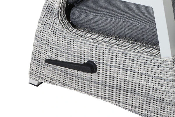 SIENA GARDEN Corido Relaxsessel, Ice Grey, Alu / Gardino®-Geflecht, 73x87x103 Cm, Verstellbar 7 SIENA GARDEN Corido Relaxsessel, Ice Grey, Alu / Gardino®-Geflecht, 73x87x103 Cm, Verstellbar – Bild 5