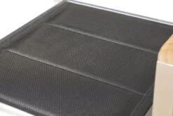 OUTFLEXX Stuhl, Schwarz, Edelstahl/Textilene, Padded, Armlehnen Aus FSC-Teakholz, 62x56,5x86cm 14 OUTFLEXX Stuhl, Schwarz, Edelstahl/Textilene, Padded, Armlehnen Aus FSC-Teakholz, 62x56,5x86cm -Gartenmöbel 6 13514.jpg