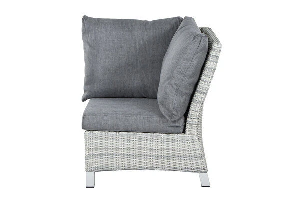 SIENA GARDEN Corido Eckelement, Ice Grey, Alu / Gardino®-Geflecht, 83x83x88 Cm 8 SIENA GARDEN Corido Eckelement, Ice Grey, Alu / Gardino®-Geflecht, 83x83x88 Cm – Bild 6