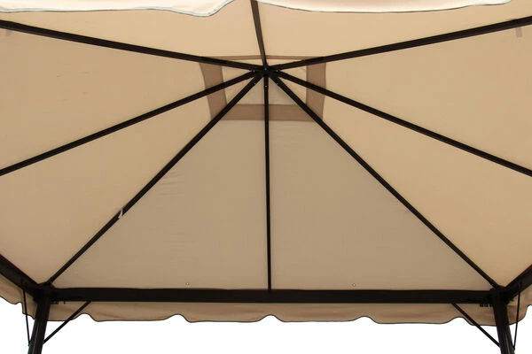 OUTFLEXX Ersatzdach Für Pavillons, Beige, Polyester, 300x300cm 9 OUTFLEXX Ersatzdach Für Pavillons, Beige, Polyester, 300x300cm – Bild 7