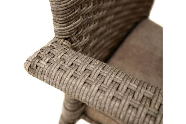 Ploß Rabida Basic Stapelstuhl, Champagner-meliert, Polyrattan, 64 X 56 X 92 Cm, Inkl. Polster 9 Ploß Rabida Basic Stapelstuhl, Champagner-meliert, Polyrattan, 64 X 56 X 92 Cm, Inkl. Polster – Bild 7