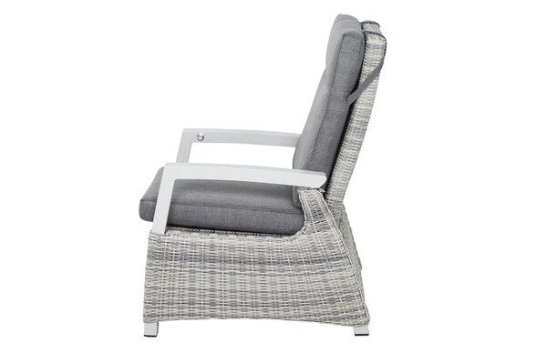 SIENA GARDEN Corido Relaxsessel, Ice Grey, Alu / Gardino®-Geflecht, 73x87x103 Cm, Verstellbar 9 SIENA GARDEN Corido Relaxsessel, Ice Grey, Alu / Gardino®-Geflecht, 73x87x103 Cm, Verstellbar – Bild 7