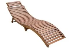 Ploß Sonnenliege, FSC-Akazie/Polyester, 186 X 55 X 21 Cm, Inkl. Auflage -Gartenmöbel 8 16528.jpg