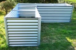 OUTFLEXX Eck-Hochbeet, Silber, Zincalume, 270x270x90x84cm -Gartenmöbel 8 18173.jpg