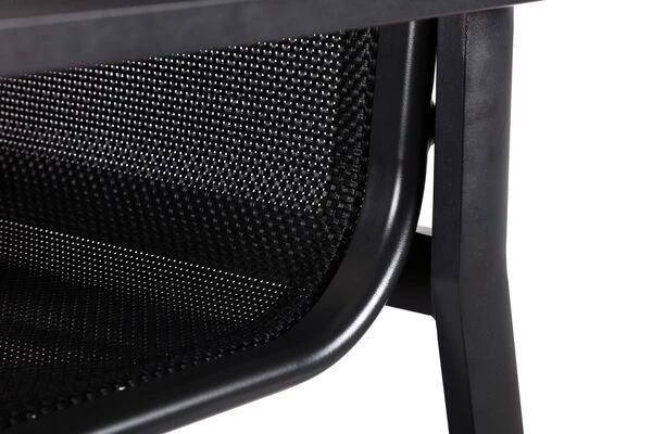 OUTFLEXX Stapelsessel, Anthrazit Matt/schwarz, Alu/Textilene, 60x69x93,5cm 10 OUTFLEXX Stapelsessel, Anthrazit Matt/schwarz, Alu/Textilene, 60x69x93,5cm – Bild 8