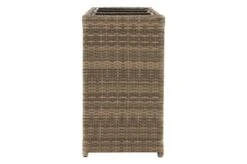 Ploß Rabida Pflanzgefäß, Champagner-meliert, Polyrattan, 113x40x70 Cm, Mit 3 Kunststoffeinsätzen -Gartenmöbel 8 20176.jpg