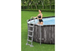 BESTWAY Power Steel Pool, Holz-Optik (dunkelgrau), TriTech, 732x366x122cm, Oval, Mit Filterpumpe, Leiter, Abdeckplane 18 BESTWAY Power Steel Pool, Holz-Optik (dunkelgrau), TriTech, 732x366x122cm, Oval, Mit Filterpumpe, Leiter, Abdeckplane -Gartenmöbel 8 21942.jpg