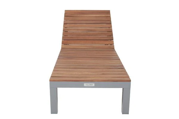 Villana 2er Sonnenliegen-Set, Alu/FSC-Akazienholz, 201x70x32,5cm, 4-fach Verstellbar, Mit Beistelltisch 45x45cm 12 Villana 2er Sonnenliegen-Set, Alu/FSC-Akazienholz, 201x70x32,5cm, 4-fach Verstellbar, Mit Beistelltisch 45x45cm – Bild 10