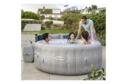 BESTWAY Lay-Z-Spa Honolulu AirJet Whirlpool, Grau (Rattanoptik), TriTech, Ø196x71cm -Gartenmöbel 9 19183.jpg
