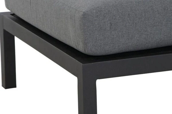 SIENA GARDEN Alvida Mittelmodul, Anthrazit/grau, Aluminium/Ranotex, Inkl. Polster 11 SIENA GARDEN Alvida Mittelmodul, Anthrazit/grau, Aluminium/Ranotex, Inkl. Polster – Bild 9