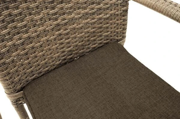 Ploß Rabida Basic Stapelstuhl, Champagner-meliert, Polyrattan, 64 X 56 X 92 Cm, Inkl. Polster 11 Ploß Rabida Basic Stapelstuhl, Champagner-meliert, Polyrattan, 64 X 56 X 92 Cm, Inkl. Polster – Bild 9