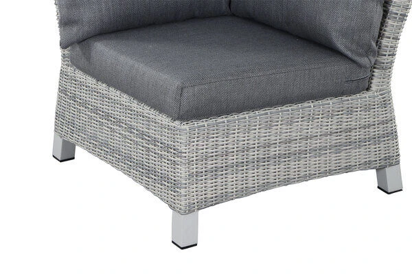 SIENA GARDEN Corido Eckelement, Ice Grey, Alu / Gardino®-Geflecht, 83x83x88 Cm 11 SIENA GARDEN Corido Eckelement, Ice Grey, Alu / Gardino®-Geflecht, 83x83x88 Cm – Bild 9