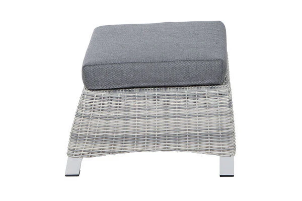 SIENA GARDEN Corido Loungehocker, Ice Grey, Alu / Gardino®-Geflecht, 61x63x45 Cm 11 SIENA GARDEN Corido Loungehocker, Ice Grey, Alu / Gardino®-Geflecht, 61x63x45 Cm – Bild 9