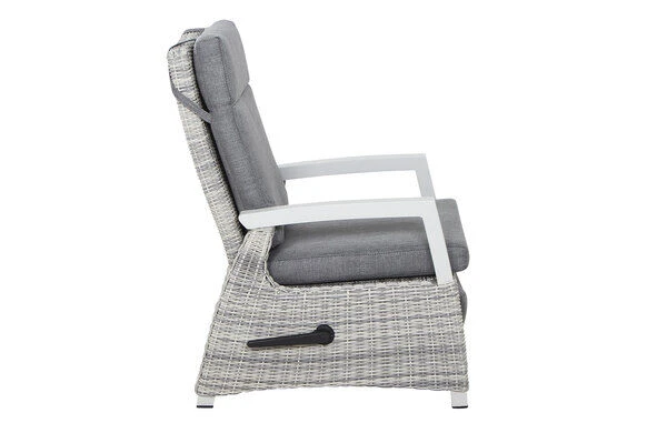 SIENA GARDEN Corido Relaxsessel, Ice Grey, Alu / Gardino®-Geflecht, 73x87x103 Cm, Verstellbar 11 SIENA GARDEN Corido Relaxsessel, Ice Grey, Alu / Gardino®-Geflecht, 73x87x103 Cm, Verstellbar – Bild 9