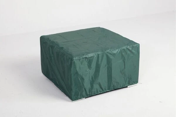 OUTFLEXX Beistelltisch/Hocker, Braun, Polyrattan, Inkl. Glasplatte Und Polster 11 OUTFLEXX Beistelltisch/Hocker, Braun, Polyrattan, Inkl. Glasplatte Und Polster – Bild 9